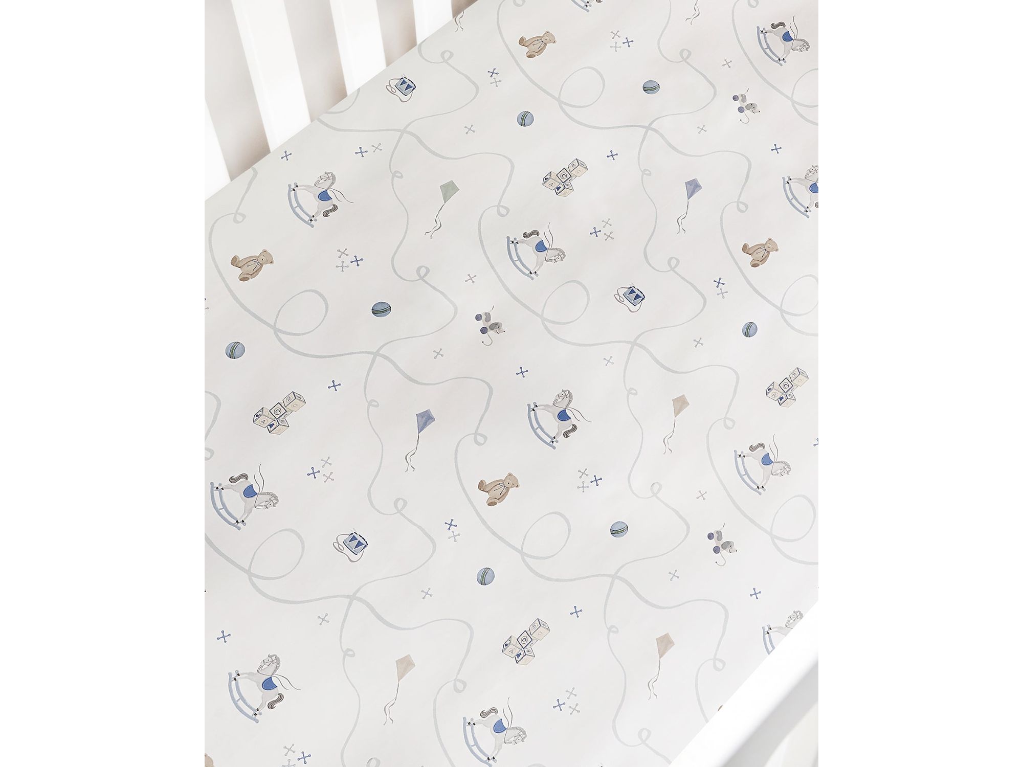 Little Toy Chest Crib Sheet — Image 3