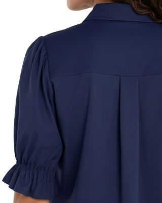 Elbow Puff Sleeve Top