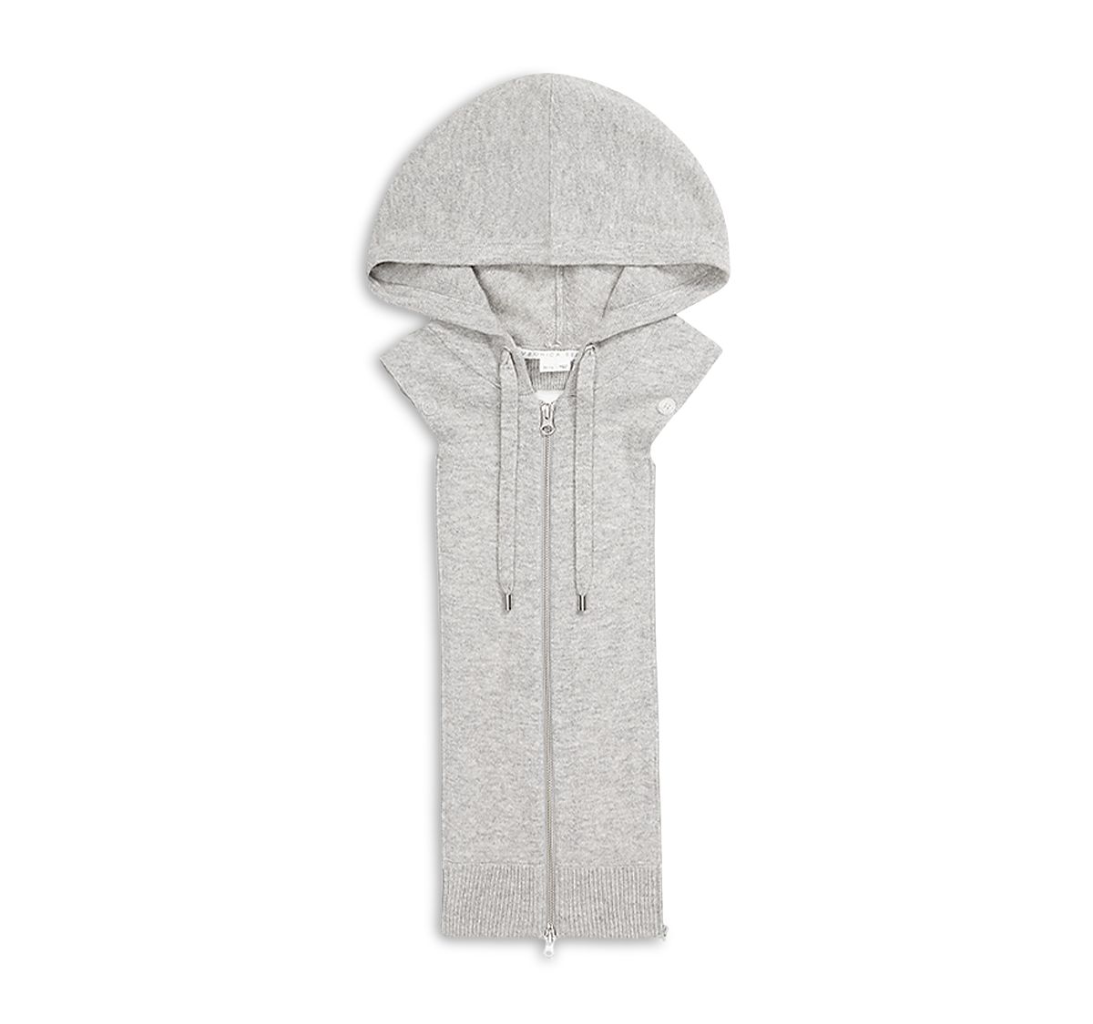 Veronica Beard Merino Wool & Cashmere Hoodie Dickey