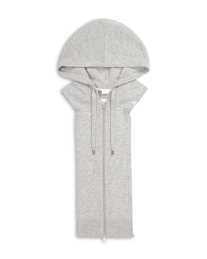 Veronica Beard Merino Wool & Cashmere Hoodie Dickey