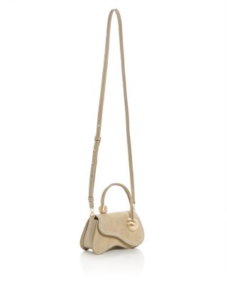 Kazia Nano Mini Suede Crossbody Bag