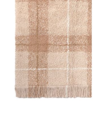 Lorena Canals Wouf Wouf Washable Rug Tartan Rose 2'11"x3'11" Area Rug