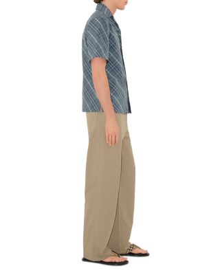 Relaxed Fit Check Cotton Shirt