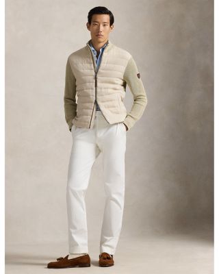 Hybrid Linen Full Zip Sweater
