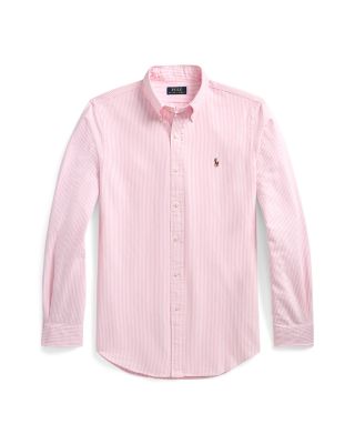 Classic Fit Striped Oxford Shirt