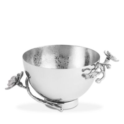 Silver Orchid Small Bowl