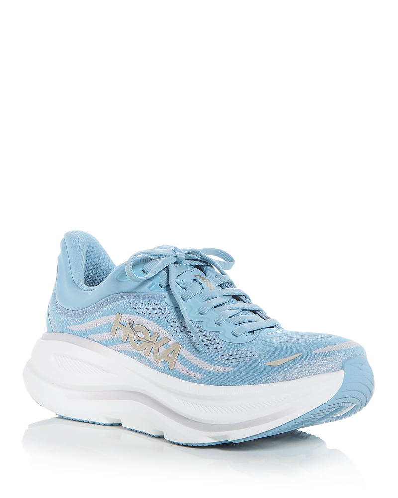 Hoka Women's Bondi 9 Running Sneakers in Raindrop