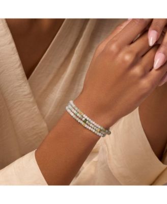  Manifest Abundance Jade Elephant Wrap Bracelet