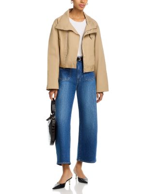 Arellia High Rise Barrel Ankle Jeans in Paradox