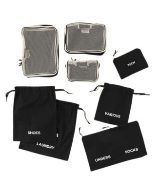 Deluxe Packing Travel Set, Set of 8 Organizers