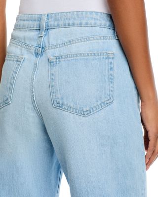 Mallis High Rise Bow Leg Jeans in Brea