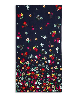 Falling Flowers Wrap Scarf