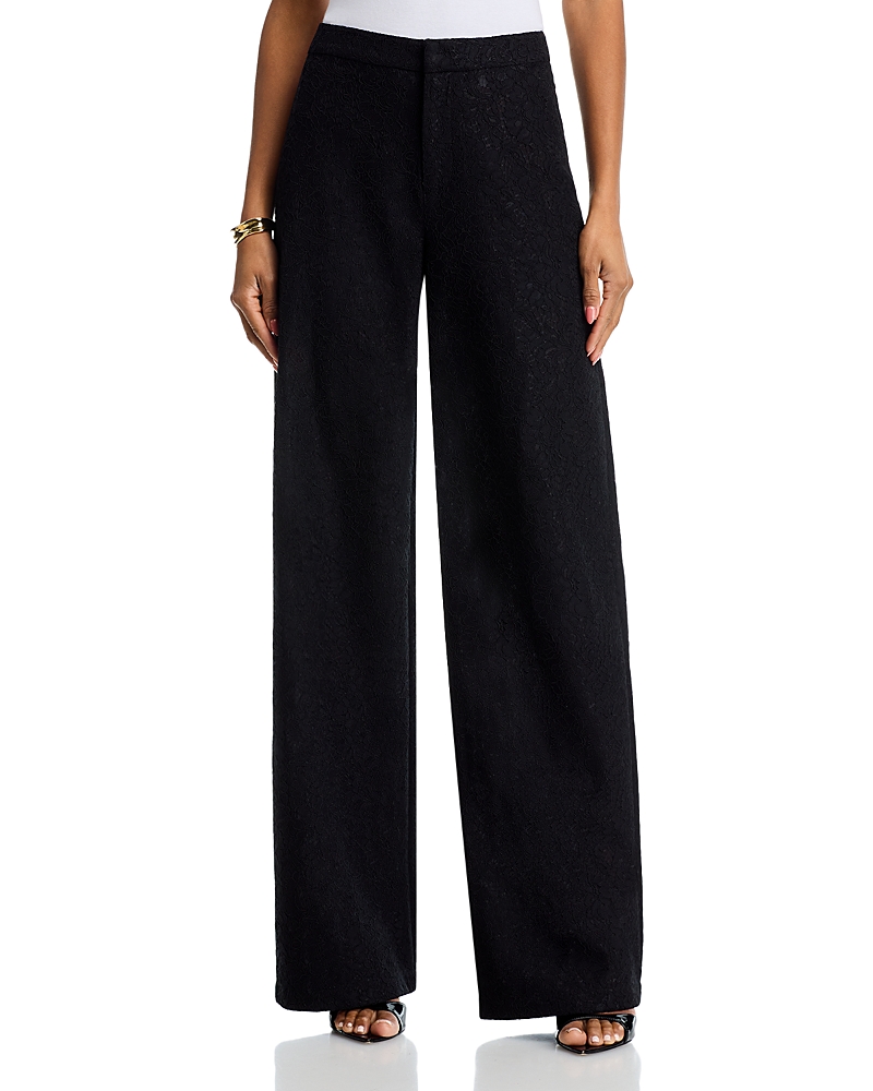 L'Agence Livvy Lace Straight Leg Pants