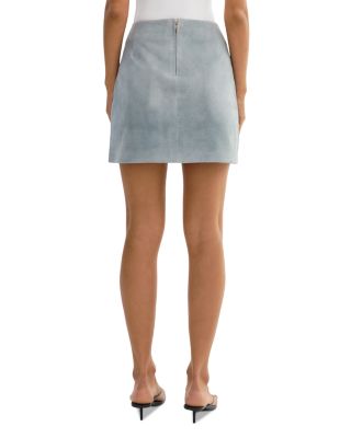 Suede Mini Skirt