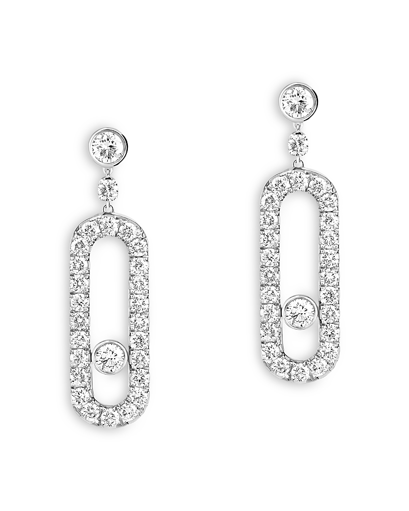 Messika 18K Gold Move Uno Diamond Earrings