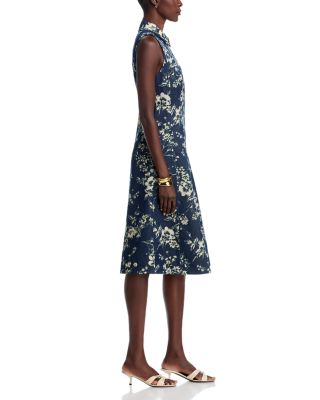 The Gaby Denim Burnout Dress