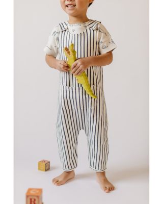Unisex Striped Overall - Little Kid