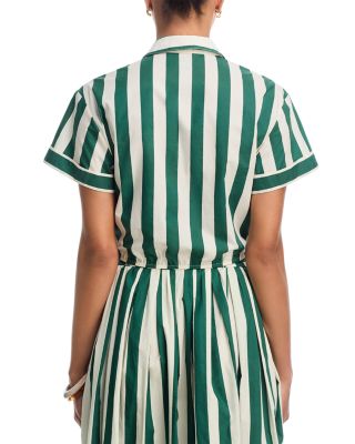 Asbury Tie Front Top