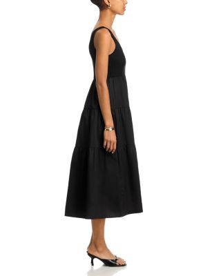 Knit Poplin Midi Dress - Exclusive