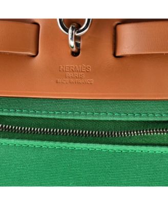 31 Herbag Zip Leather and Toile