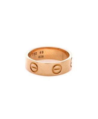  Love Band Ring 18K Gold