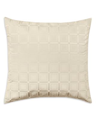 Imperali Cotton Silk Jacquard Decorative Pillow, 22" x 22"
