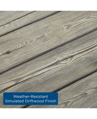  Manteo Rustic Coastal Outdoor Patio Side Table