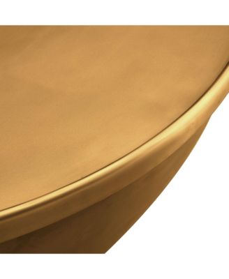  Viora 32 Inch Metal Storage Coffee Table