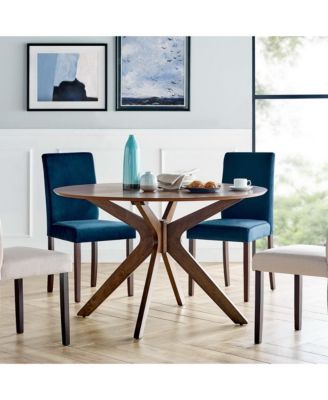  Crossroads Wood Dining Table