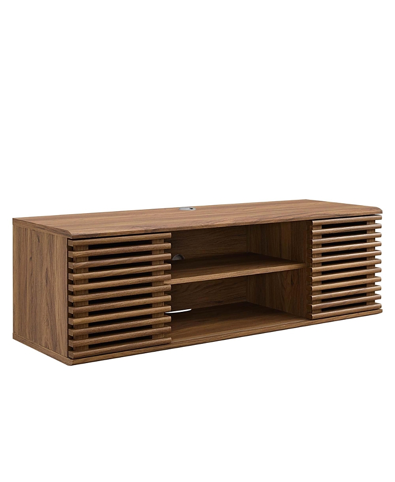 Photos - Mount/Stand Modway Render 46 Wall-Mount Media Console Tv Stand 4A-8326-4A7CEE9CE625