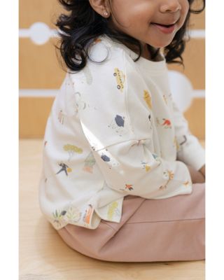 Unisex Dropped Shoulder Long Sleeve Top - Little Kid