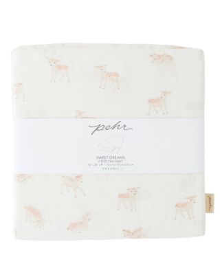 Unisex Printed Crib Sheet