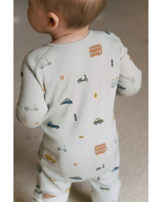 Unisex Ribbed Footless Sleeper Coverall - Baby