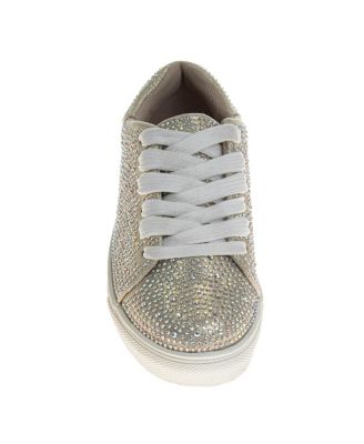 Girls' Glitzy Sparkly Rhinestones Sneakers - Toddler, Little Kid, Big Kid