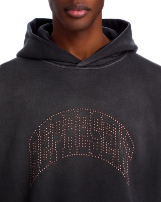 Embellished Logo Hoodie