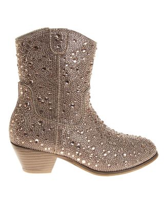 Girls' Glittery Rhinestones Dress Boots - Little Kid, Big Kid