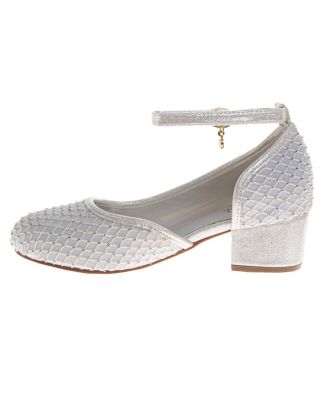 Girls' Sparkly Formal Texture Dress Sandals - Toddler, Little Kid, Big Kid