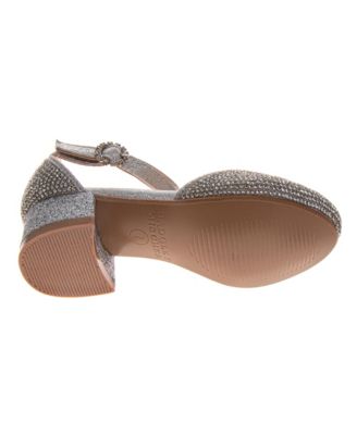 Girls' Glittery Rhinestones Dress Shoes - Little Kid, Big Kid