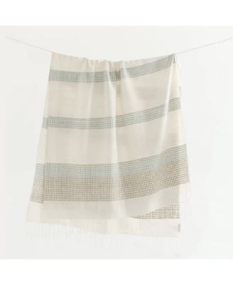  Camden Handwoven Cotton Throw Blanket