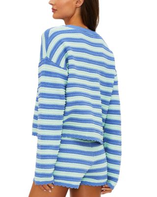 Striped Beach Sweater & Balboa Shorts
