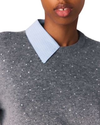 Rhinestone 2-in-1 Sweater