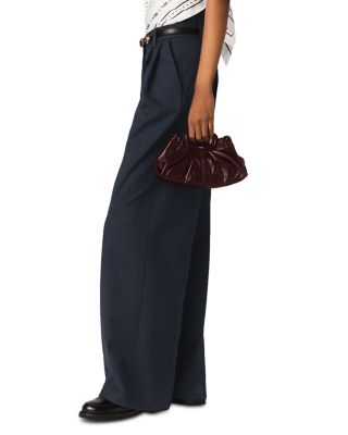 High Rise Wide Leg Pants