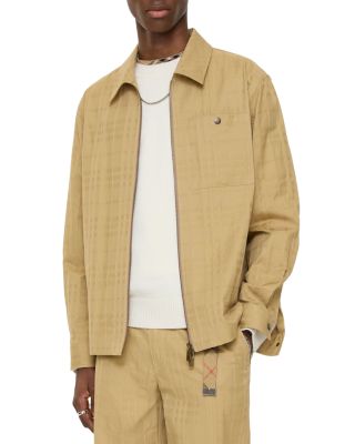 Cotton Zip Overshirt