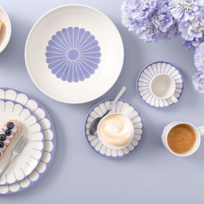 Fleur Bleu Espresso Cup Saucer