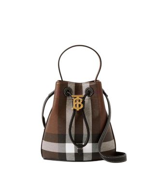 Burberry Mini TB Bucket Bag | Bloomingdale's Handbags