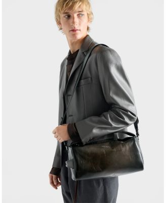  Antiqued Leather Shoulder Bag