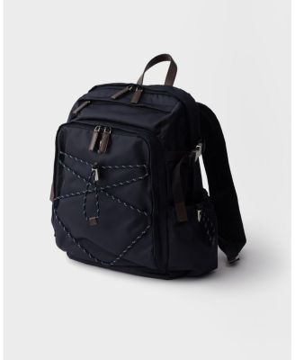 Speedrock Re-Nylon and Leather Backpack
