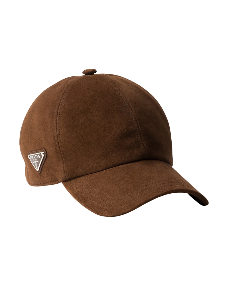 Prada Suede Baseball Cap