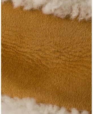  Suede Shearling Bucket Hat