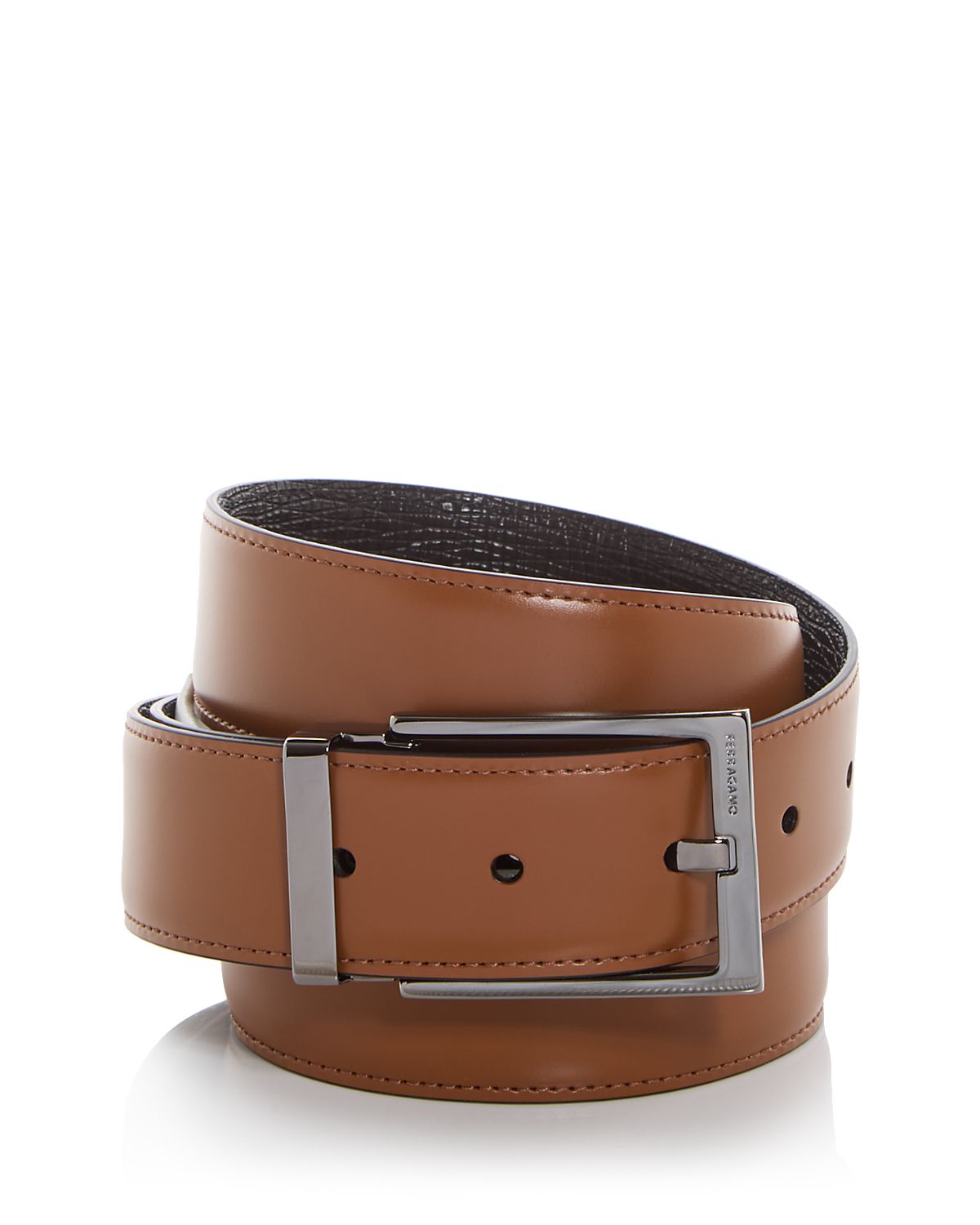 Ferragamo Men's Reversible Leather Belt
